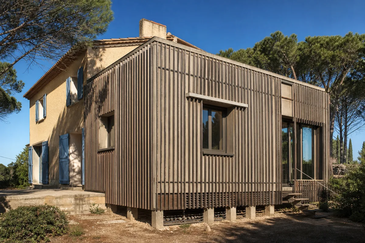 Bardage à Montpellier : choisir une façade ventilée durable