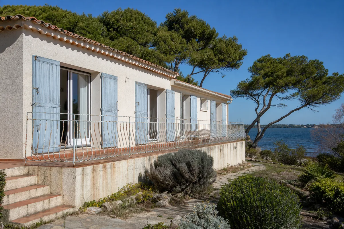 Façadier à Palavas-les-Flots : sel, enduit cloqué et ITE