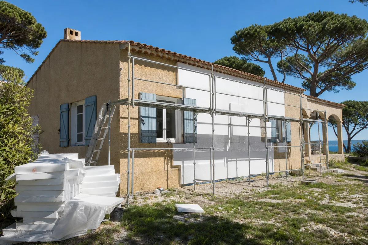 Isolation extérieure en Hérault : prix ITE et performance