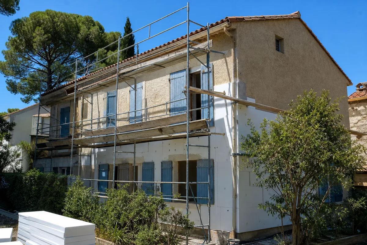 Isolation extérieure à Montpellier : dossier et autorisation