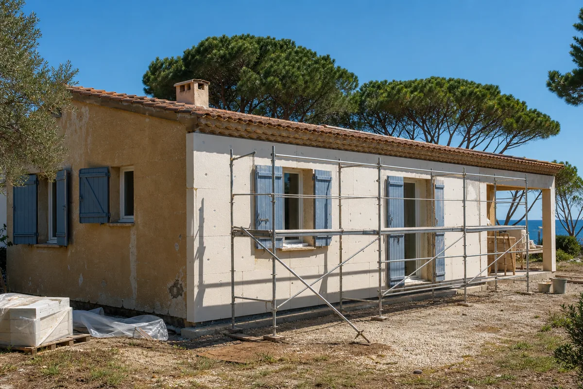Isolation extérieure : procédés, finitions et prix en Hérault