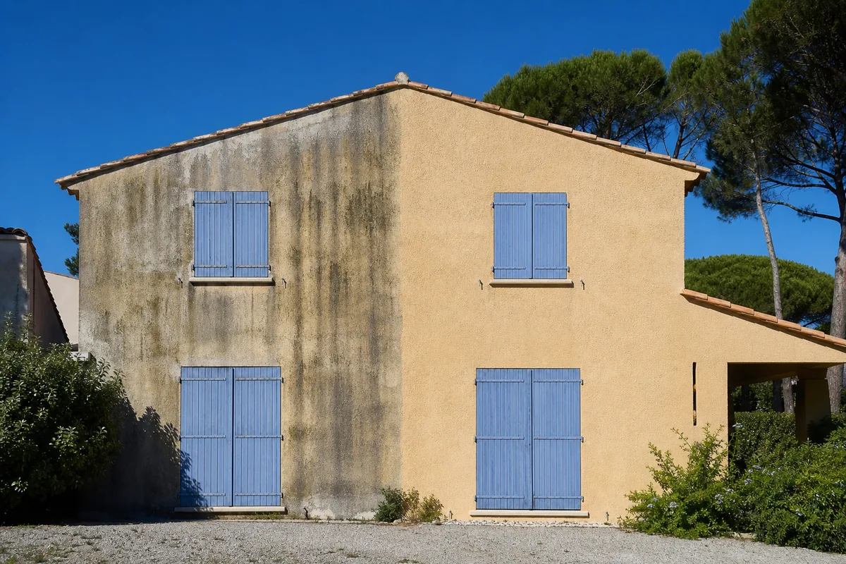 Nettoyage façade Montpellier : diagnostic avant traitement