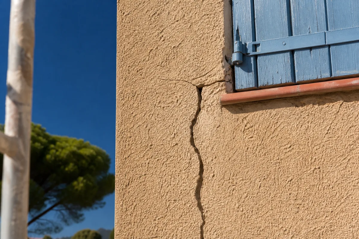 Traitement des fissures de façade : lire avant de réparer